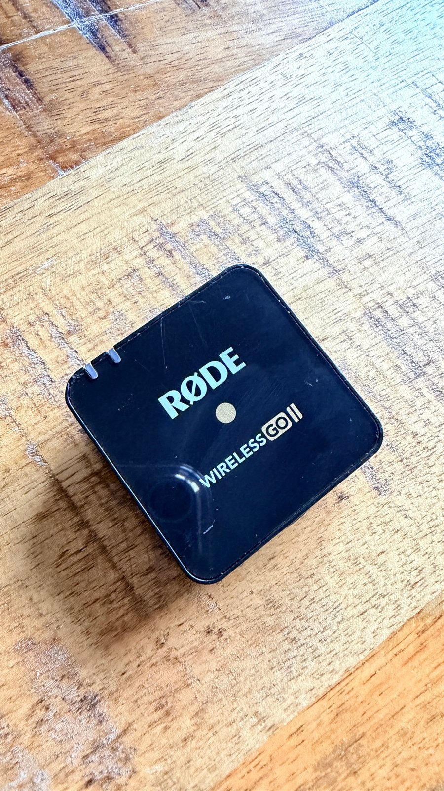 Rode Wireless GO II Compact Draadloos Microfoonsysteem, Verzenden, Gebruikt, Overige typen, Draadloos