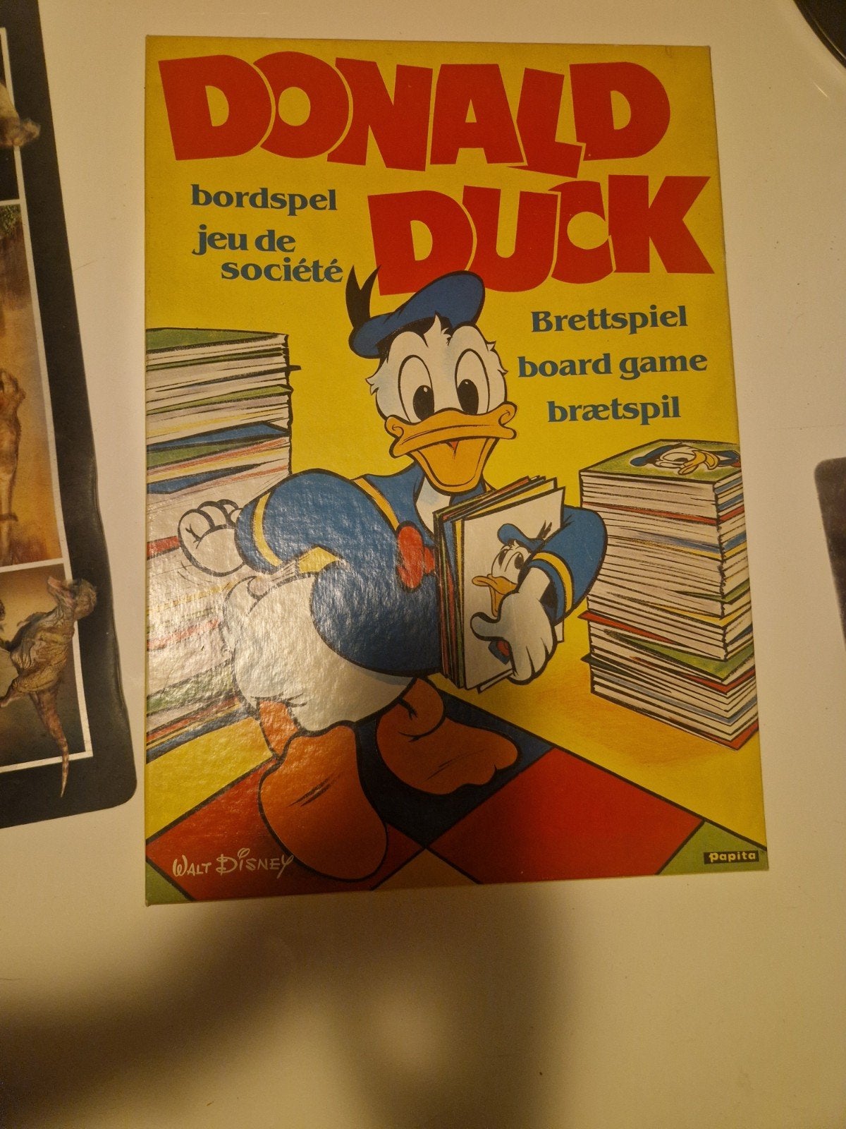 Donald duck bordspel, Ophalen of Verzenden, Zo goed als nieuw, Papita