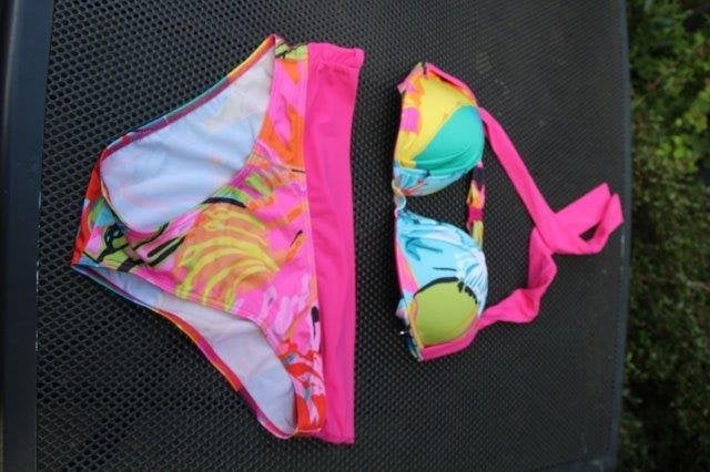 Bikini roze/ kleur Maison Lejaby mt M C Cup Vaste prijs, Ophalen of Verzenden, Zo goed als nieuw, Roze, Bikini
