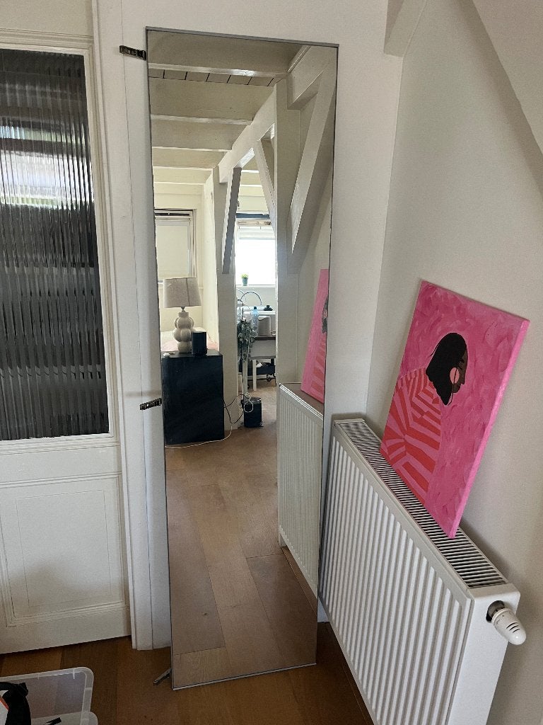 IKEA Pax spiegel deur, Huis en Inrichting, Kasten | Kledingkasten, Ophalen, Gebruikt, 50 tot 100 cm, Minder dan 25 cm