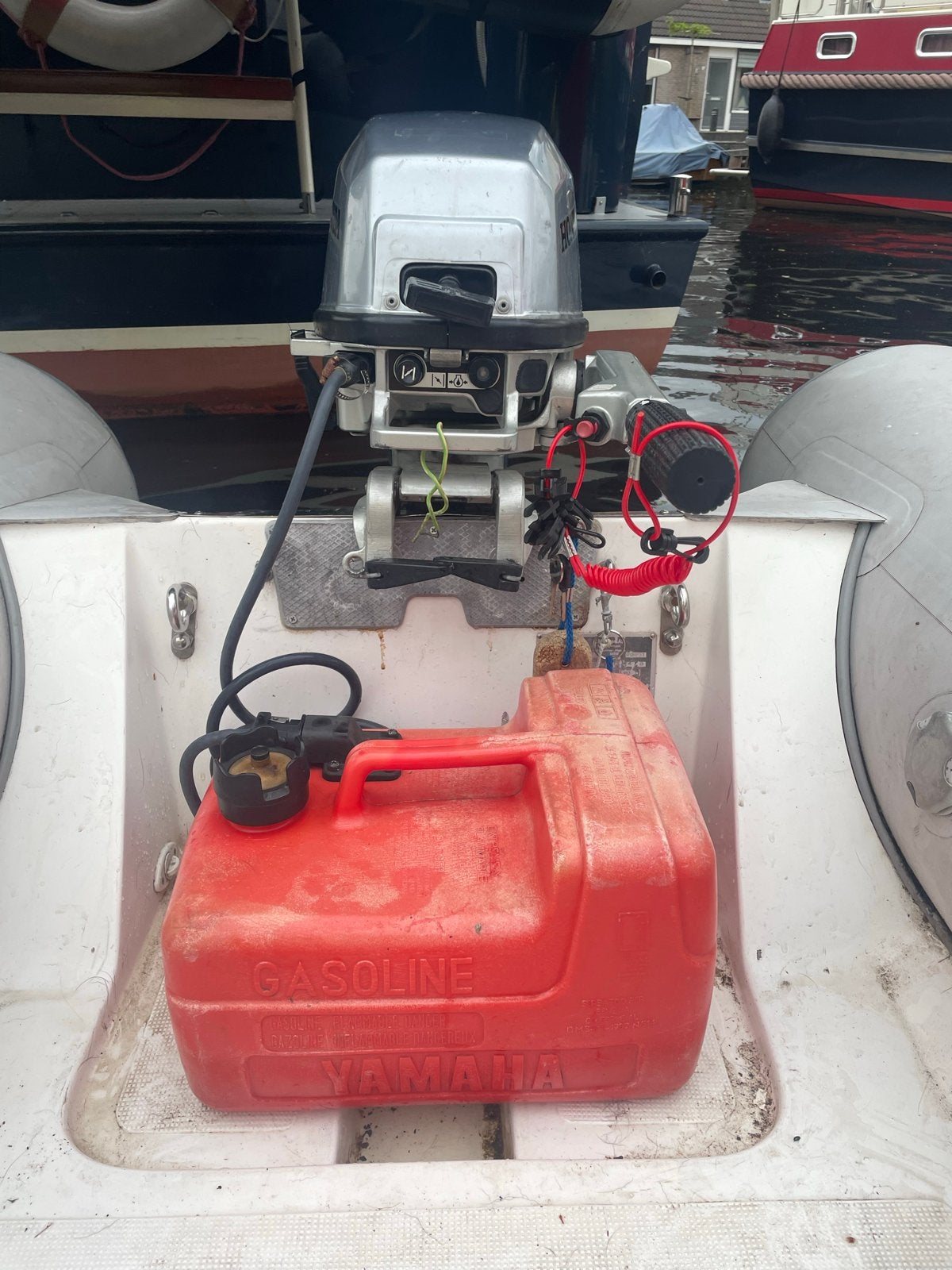 Honda 5 PK 4-takt kortstaart buitenboordmotor, Ophalen, Gebruikt, 5 tot 10 pk, Viertaktmotor