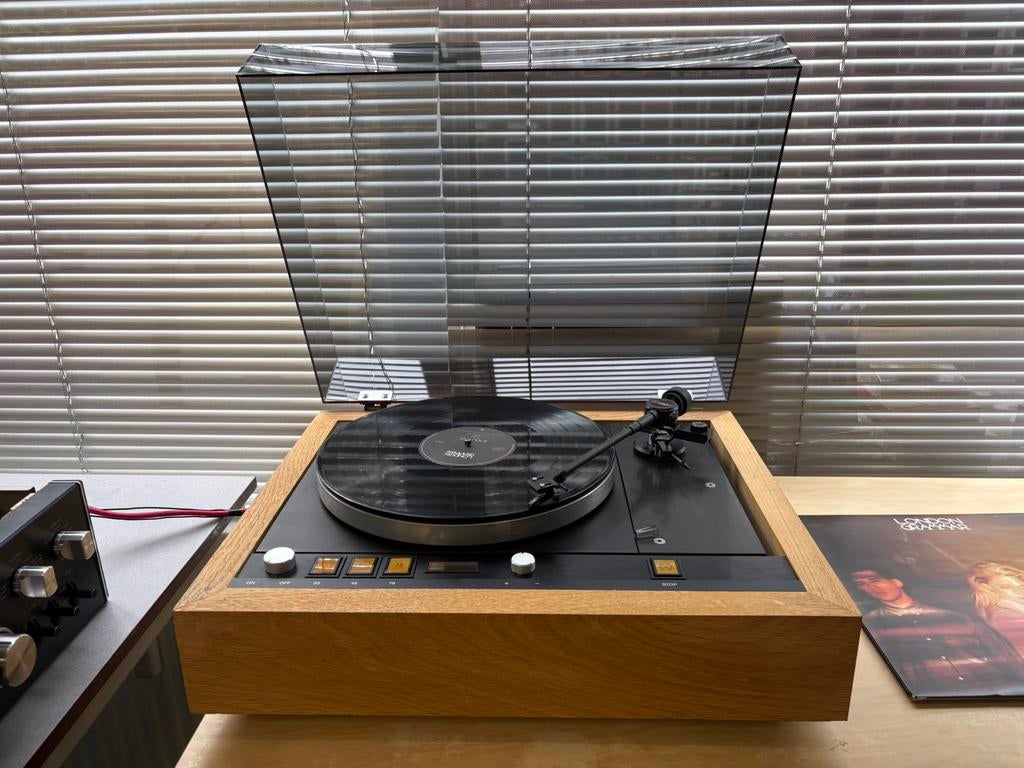 Thorens TD126 mkIII met Mission 774LC arm composite arm bord, Ophalen, Zo goed als nieuw, Platenspeler, Thorens
