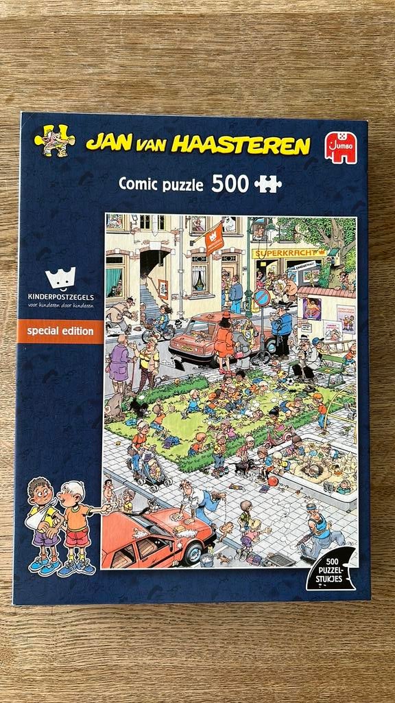 Jan van Haasteren puzzel., Hobby en Vrije tijd, Ophalen, 500 t/m 1500 stukjes, Zo goed als nieuw