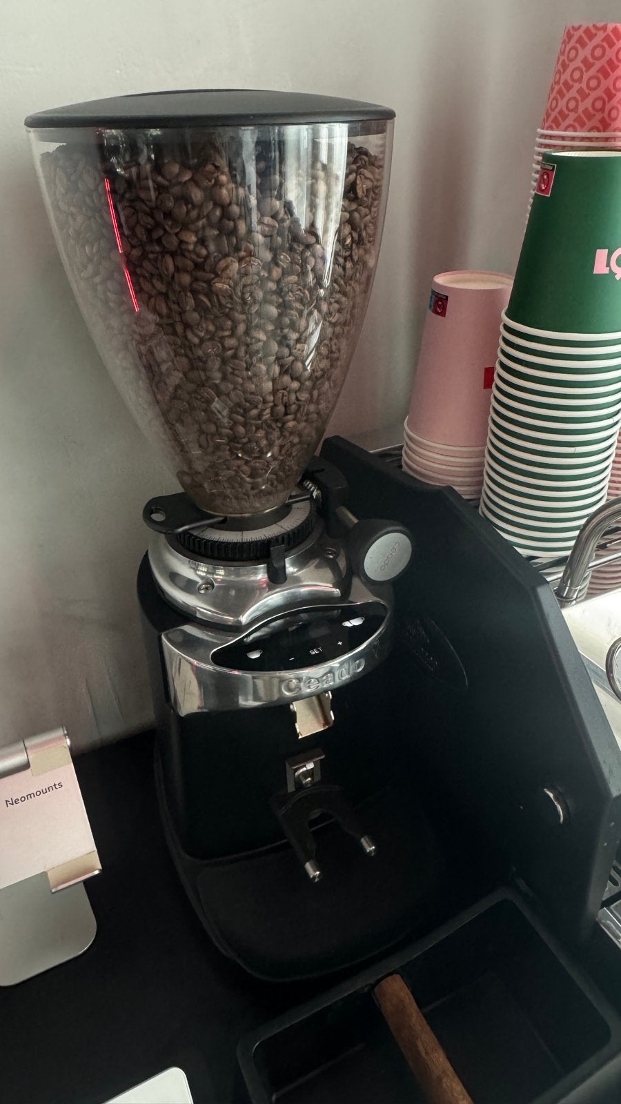 Ceado koffiemolen - Zo goed als nieuw, Ophalen, Zo goed als nieuw, Overige modellen, Koffiebonen