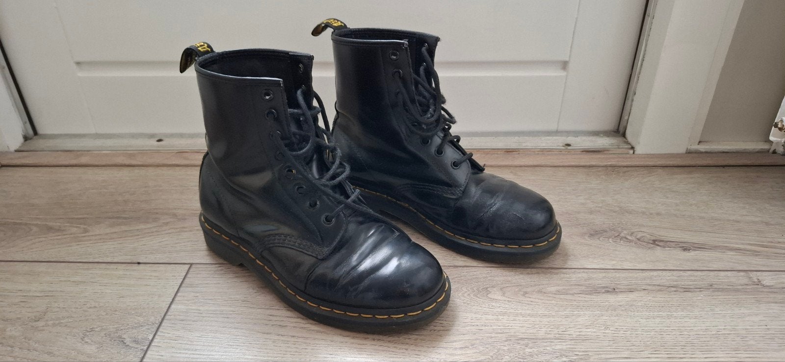 Dr. Martens boots, Ophalen of Verzenden, Zo goed als nieuw, Zwart