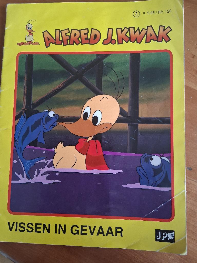 alfred j kwak, Boeken, Stripboeken, Gelezen, Verzenden, Eén stripboek, Herman van Veen