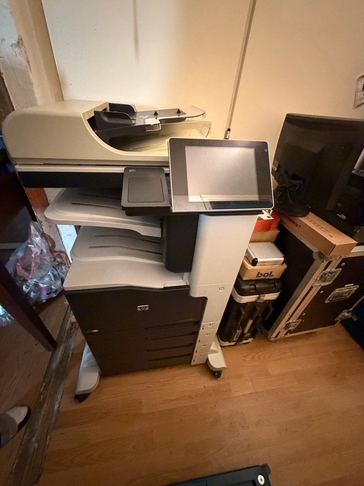 HP LaserJet Enterprise MFP M725dn All-in-One Printer, Computers en Software, All-in-one, Kleur printen, Ophalen of Verzenden, Zo goed als nieuw