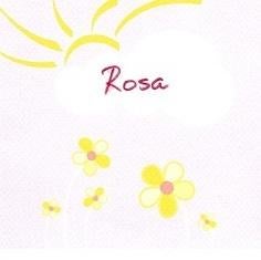 Rosa, Ophalen of Verzenden, 2000 tot heden, Geboortekaartje