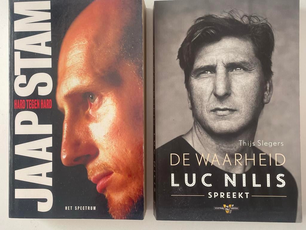 Voetbalboeken: o.a. Jaap Stam, Luc Nilis en Oranje, Ophalen of Verzenden, Gelezen, Balsport