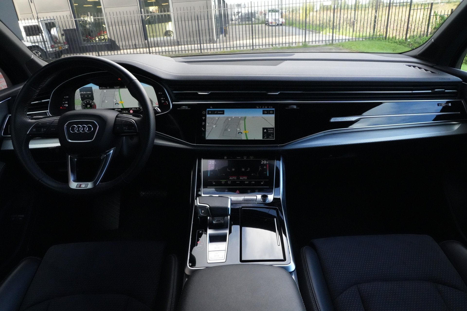 Audi Q7 55 TFSI e Quattro Pro Line S | Facelift | 394pk | Pa, Automaat, Dealer onderhouden, Gebruikt, Zwart
