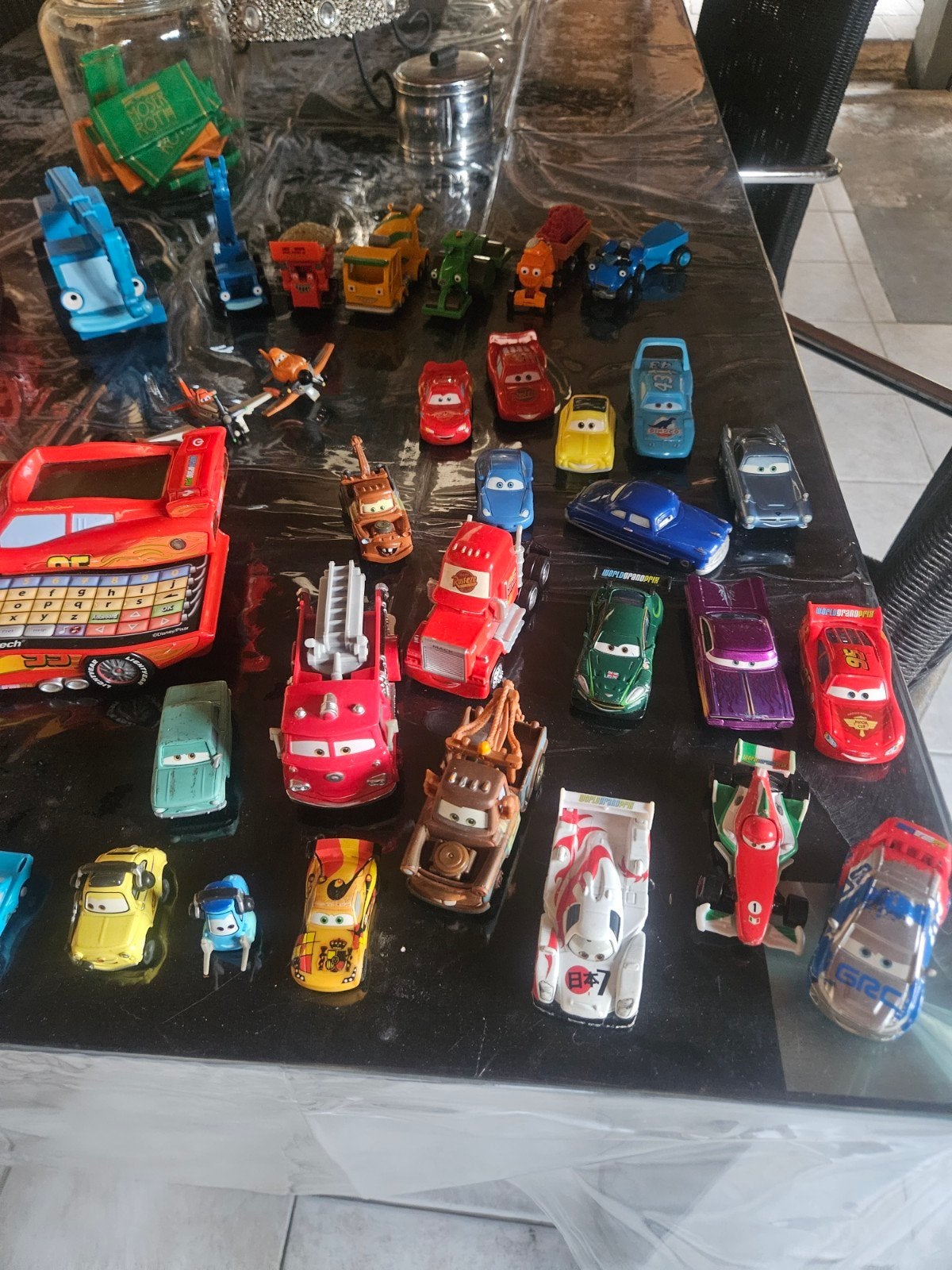 Gemixt Cars en Bob de Bouwer auto's (ijzer en plastic), Ophalen, Gebruikt