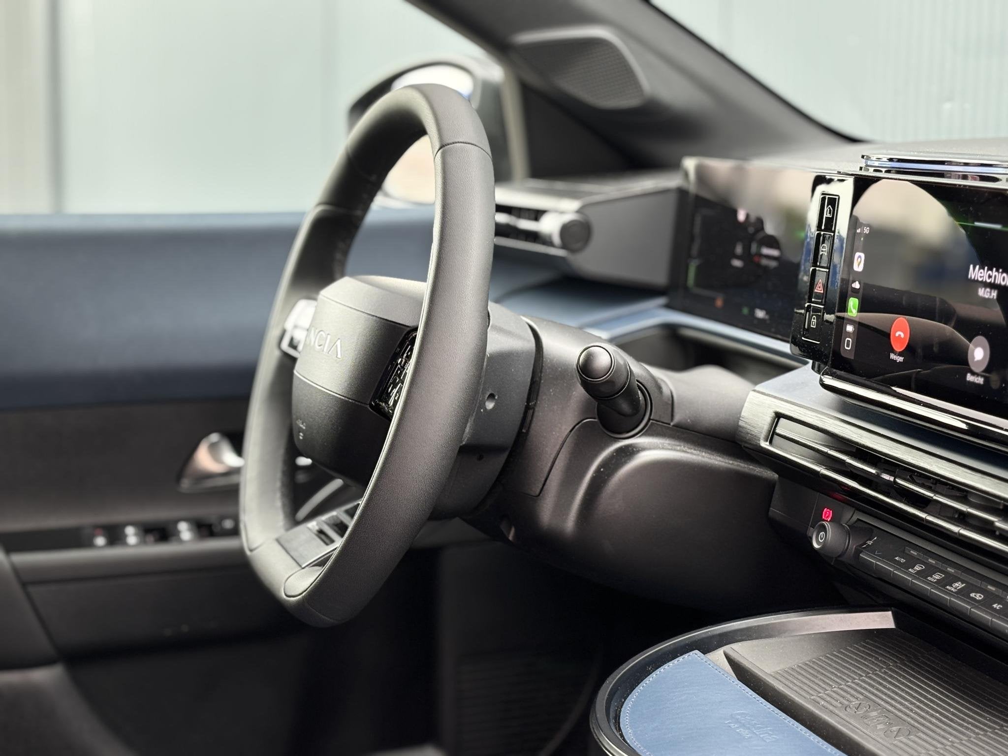 Lancia Ypsilon Edizione Limitata Cassina Navigatie | Apple c, Auto's, Gebruikt, 156 pk, Automatische klimaatregeling, Blauw