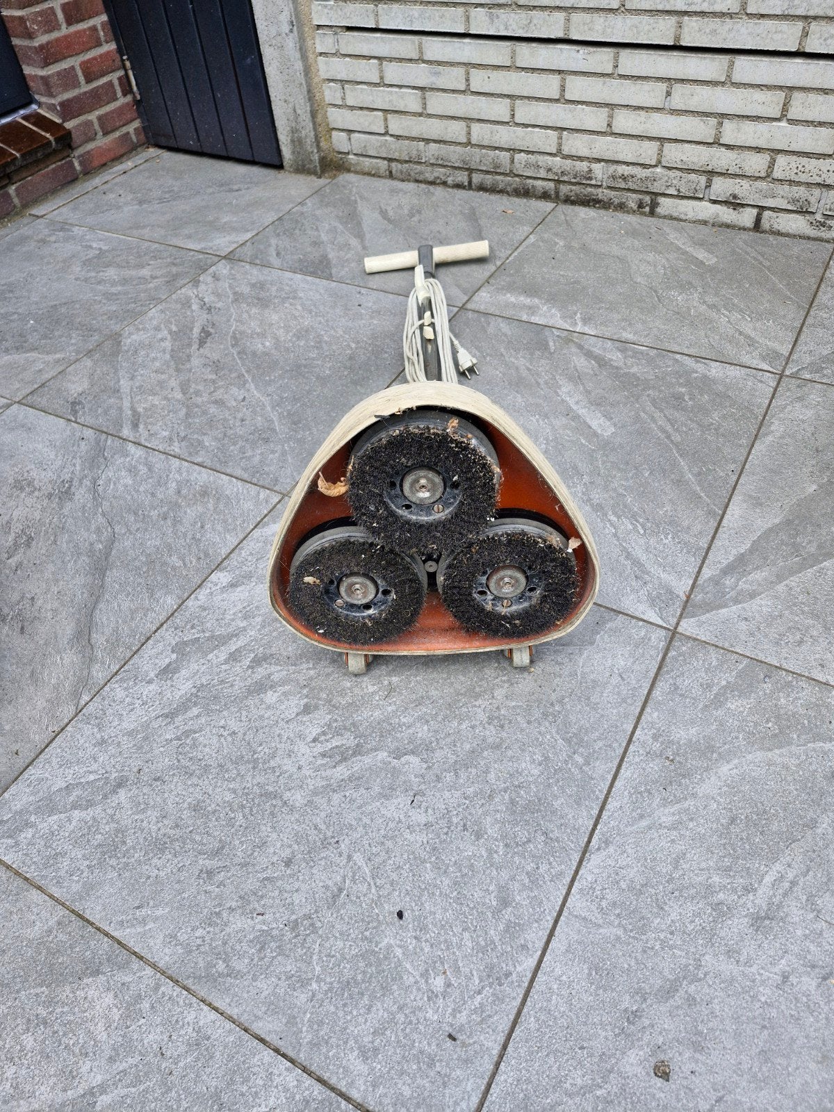 Elektrische Boenmachine voor Harde Vloeren - Vintage Model, Ophalen, Overige merken, Gebruikt, Vloerreiniger