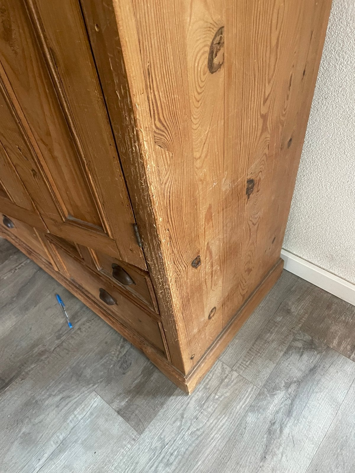Gratis grenen kast!!, Ophalen, Gebruikt, 120 tot 170 cm