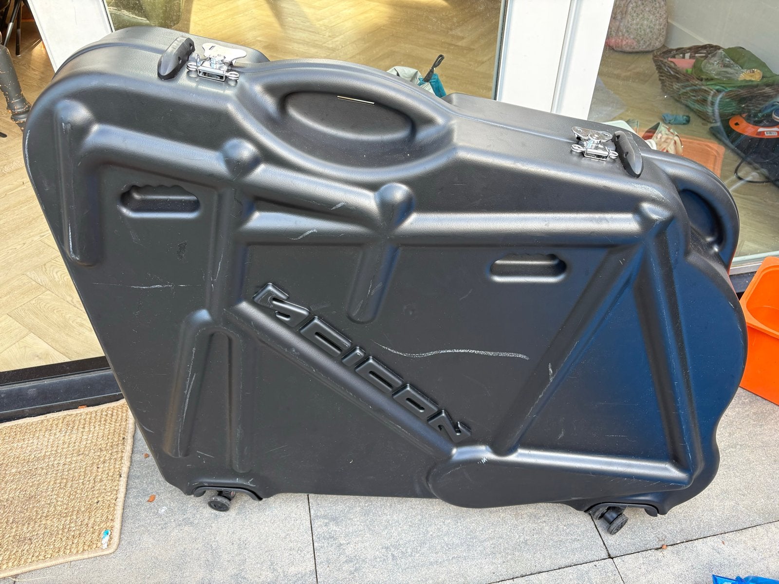 Scicon Aerocomfort Fietskoffer - Zwart, Ophalen, Gebruikt, Bagagekar, 20 tot 40 kg