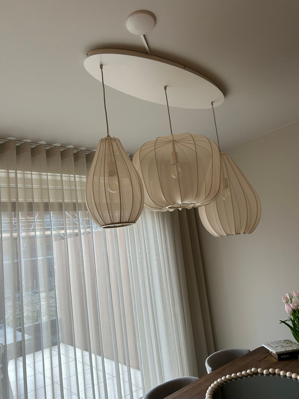 Linnen lampen, Ophalen of Verzenden, Zo goed als nieuw