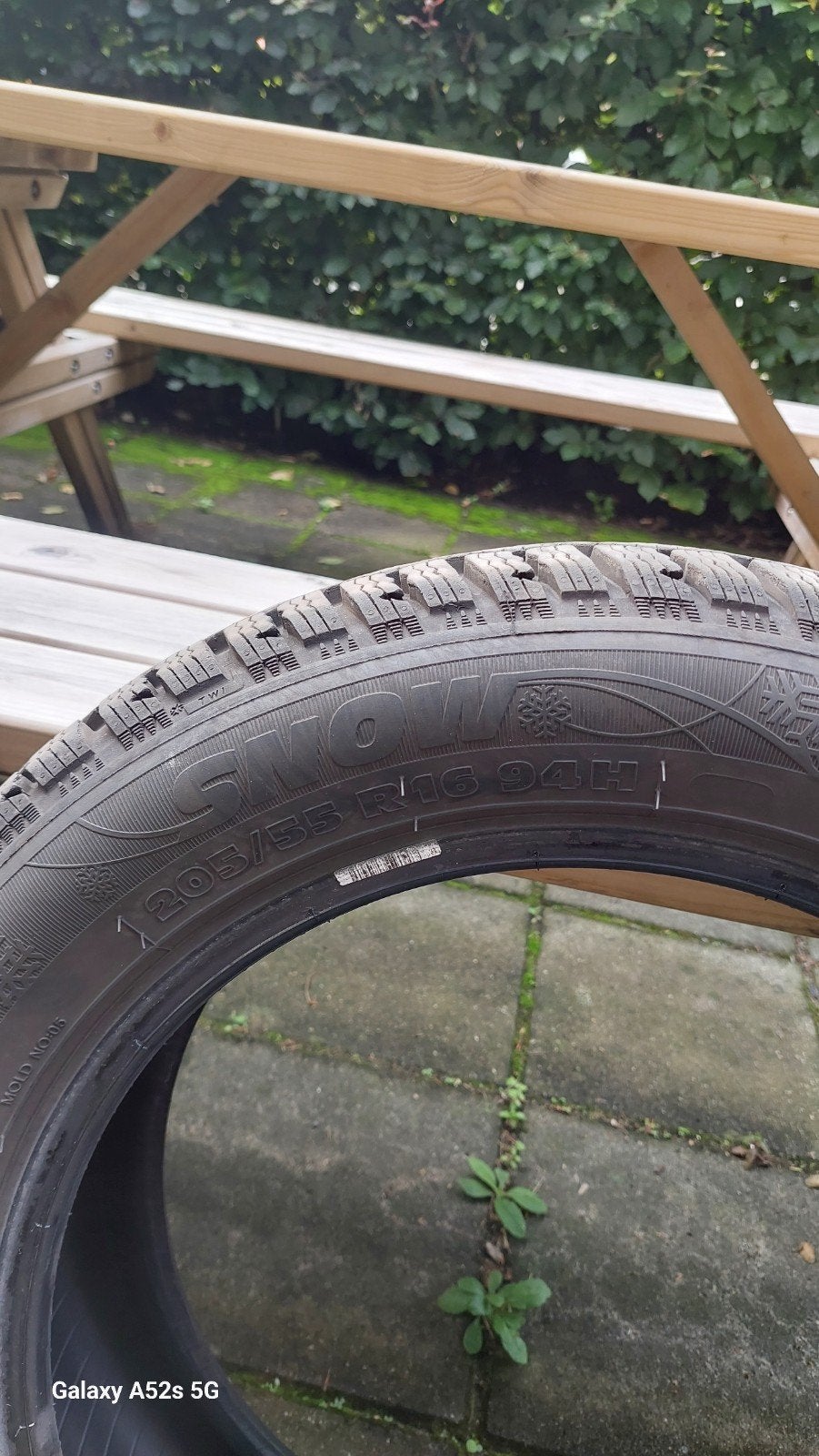 Set van 4 Vredestein Quatrac 5 Winter Season banden 205/55 R, Gebruikt, 16 inch, Verzenden, 205 mm