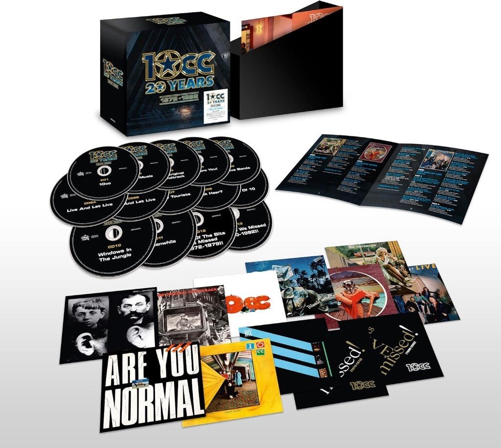 10cc – 20 Years (1972-1992) 14-cdbox in seal., Boxset, Nieuw in verpakking, Bonusmateriaal, Verzenden