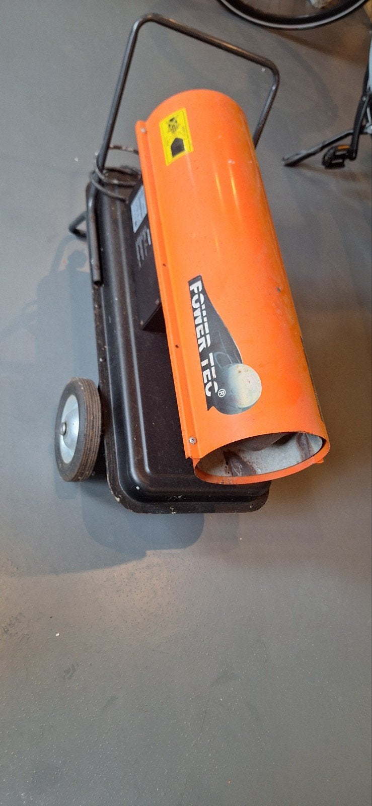 Krachtige Powertec diesel kanon - Ideaal voor grote ruimtes, Ophalen, Gebruikt, Overige typen, 60 tot 150 cm