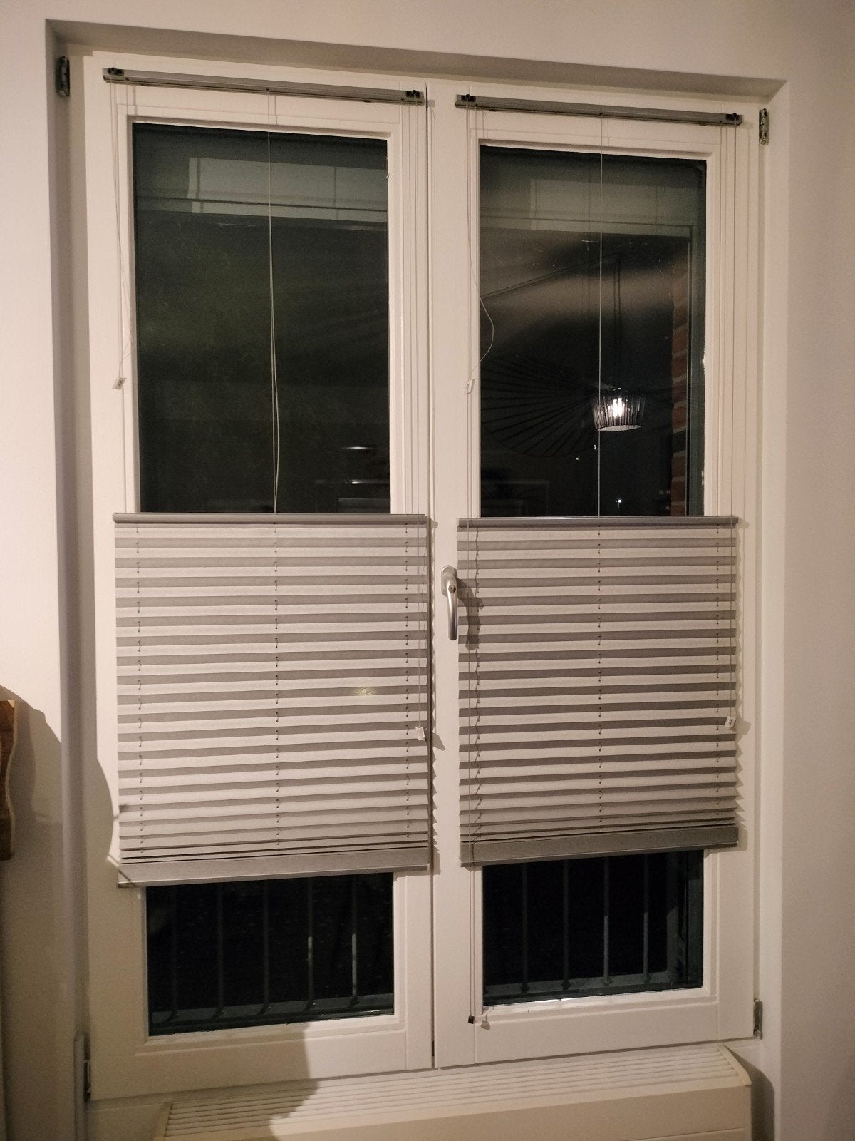Luxaflex Plisségordijnen Grijs 15 st met diverse maten, Ophalen, Overige materialen, Gebruikt, Koordbediening