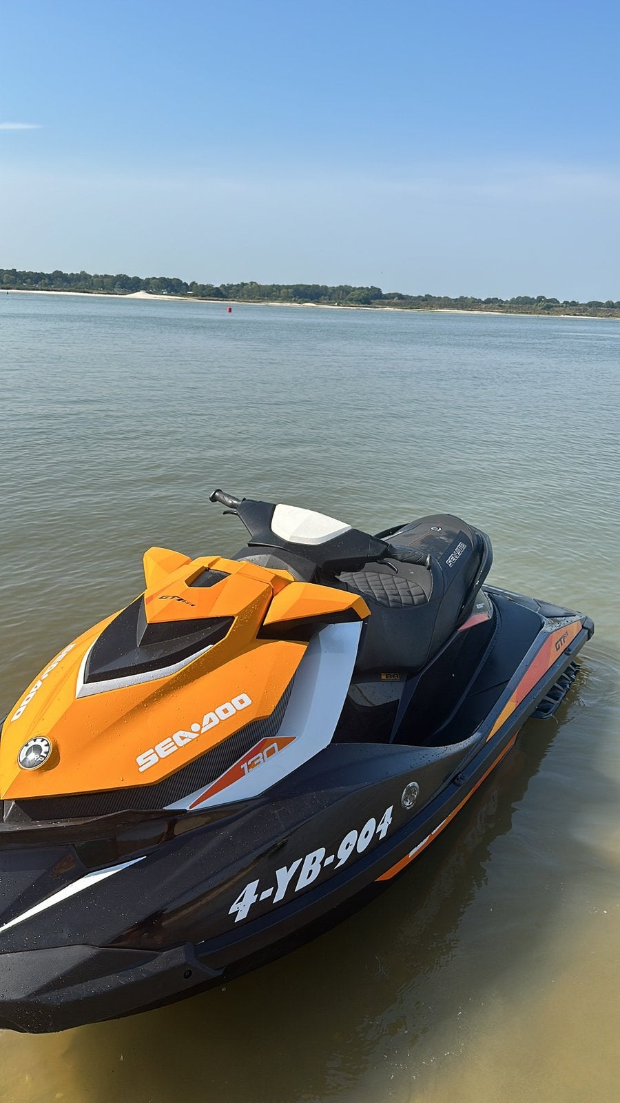 Seadoo GTI 130 zwarte led trailer Sea-Doo, Ophalen of Verzenden, Nieuw, Benzine, 200 pk of meer
