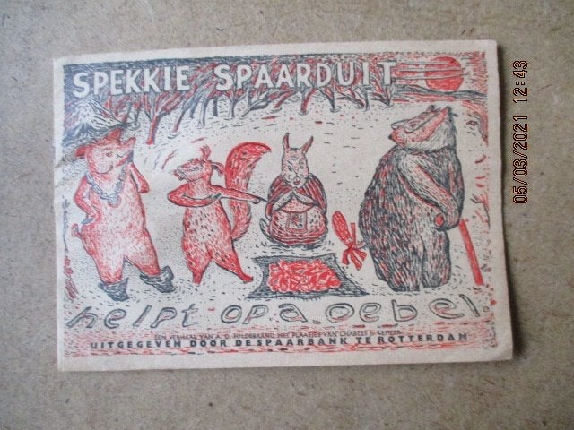 adv0214 spekkie spaarduit 4, Eén stripboek, Ophalen, Gelezen