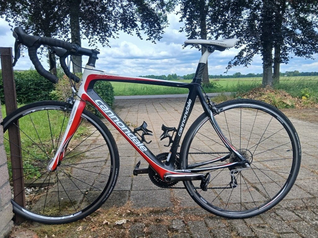 Cannondale Synapse Carbon (maat 54) – Shimano 105, Fietsen en Brommers, Fietsen | Racefietsen, Gebruikt, Carbon, Meer dan 20 versnellingen