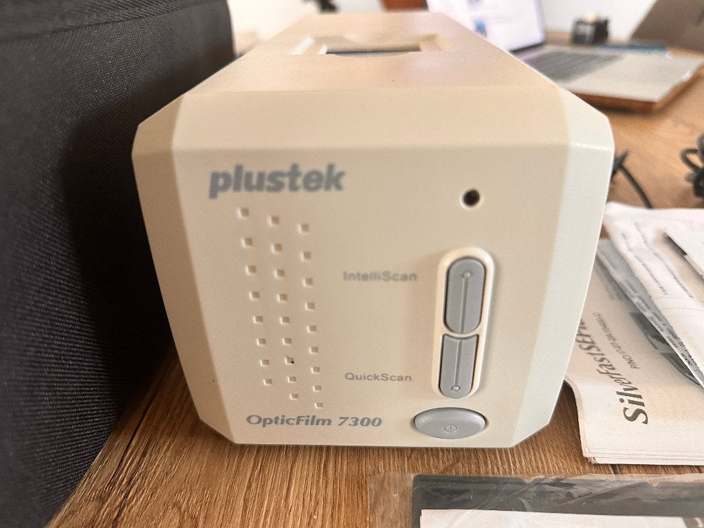 Plustek filmscanner, Computers en Software, Scanners, Ophalen, Diascanner, Zo goed als nieuw, MacOS
