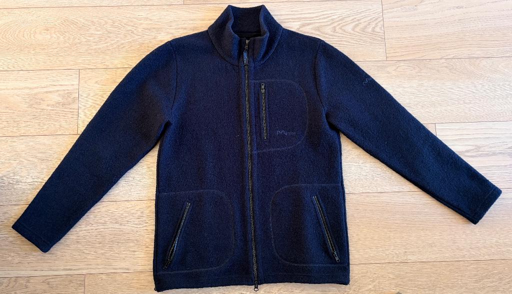 Mufflon Klaas Kleur blauw Maat M, Onbekend, Ophalen of Verzenden, Zo goed als nieuw, Maat 48/50 (M)