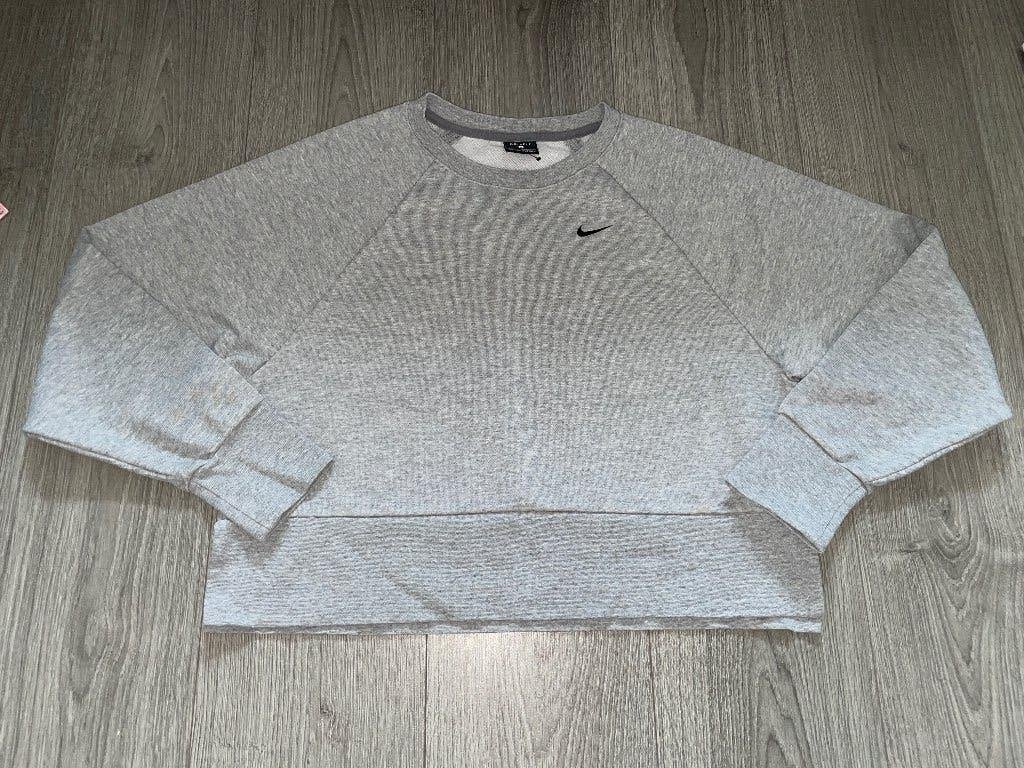 NIKE dames grijze voorjaar sport gym sweater trui maat M, Maat 38/40 (M), Nike, Ophalen of Verzenden, Zo goed als nieuw