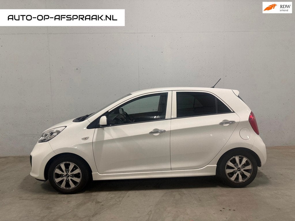 Kia Picanto 1.0 CVVT X-treme 5drs. LEER Navi Clima, Auto's, Voorwielaandrijving, Euro 5, Gebruikt, 400 kg