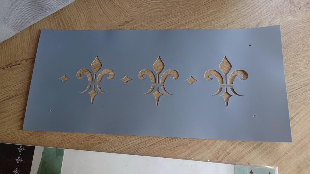 Sjabloon Fleur de Lis - Color Creative, Ophalen of Verzenden, Nieuw