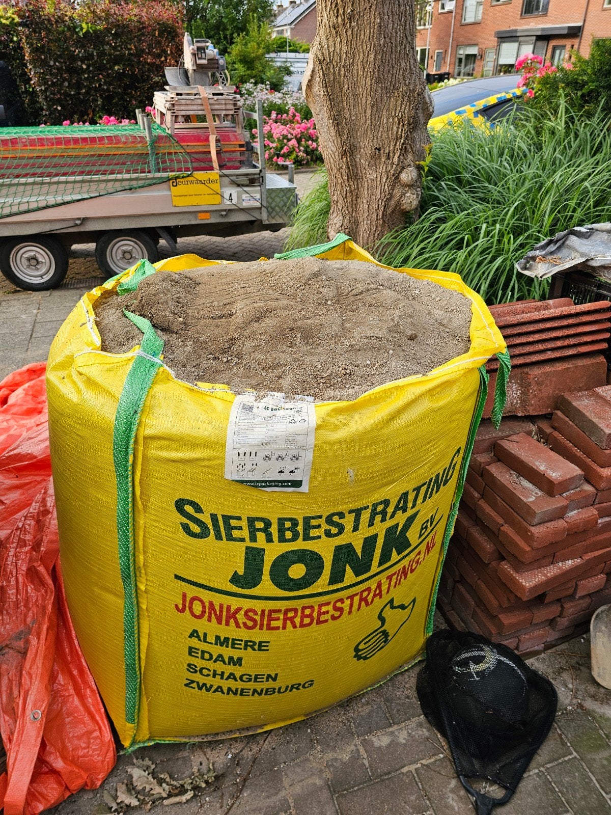 Big Bag Stabizand, Tuin en Terras, Ophalen, Nieuw, Straatzand
