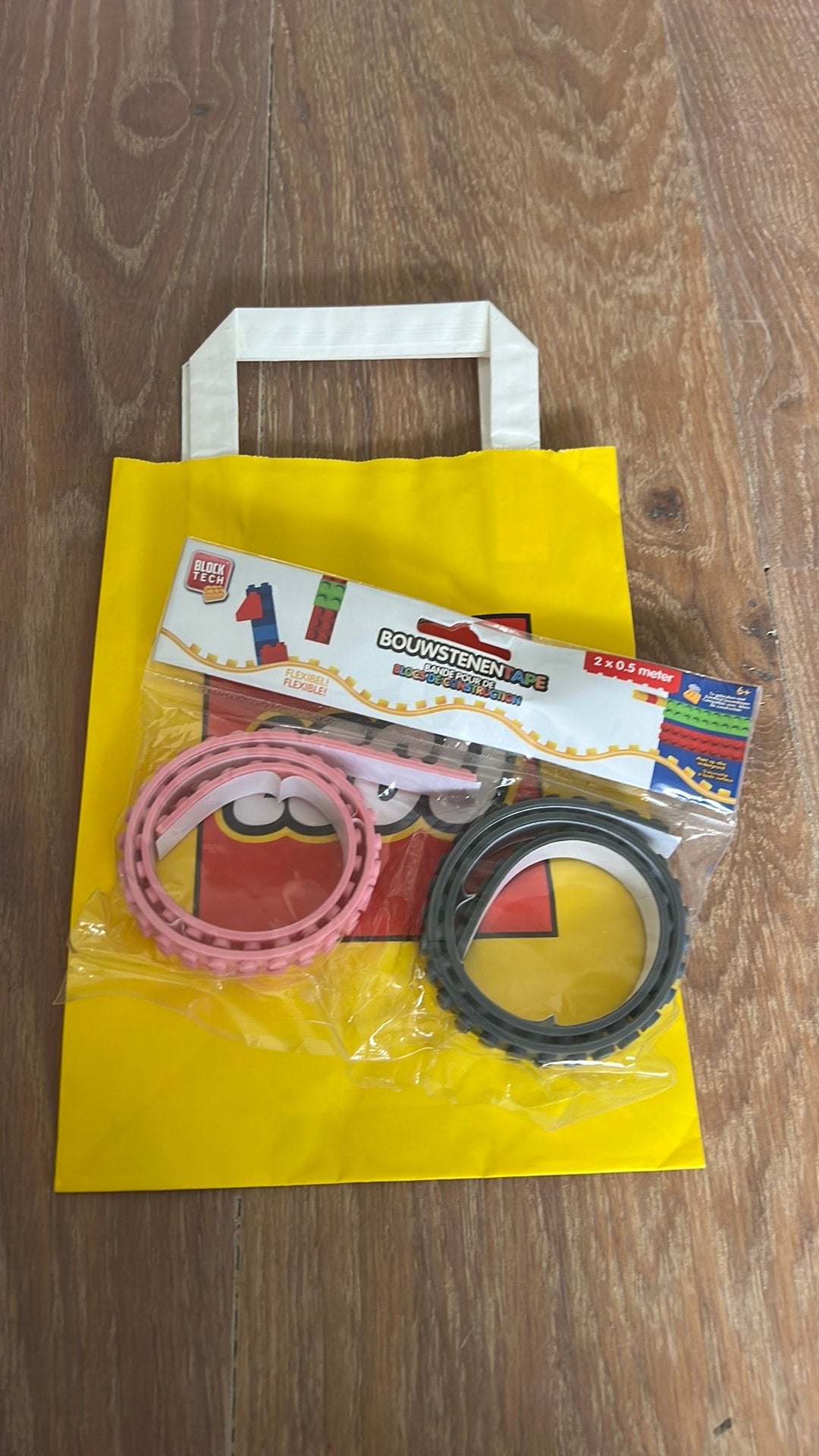 Lego bouwstenen tape NIEUW, Overige thema's, Lego, Nieuw, Ophalen of Verzenden