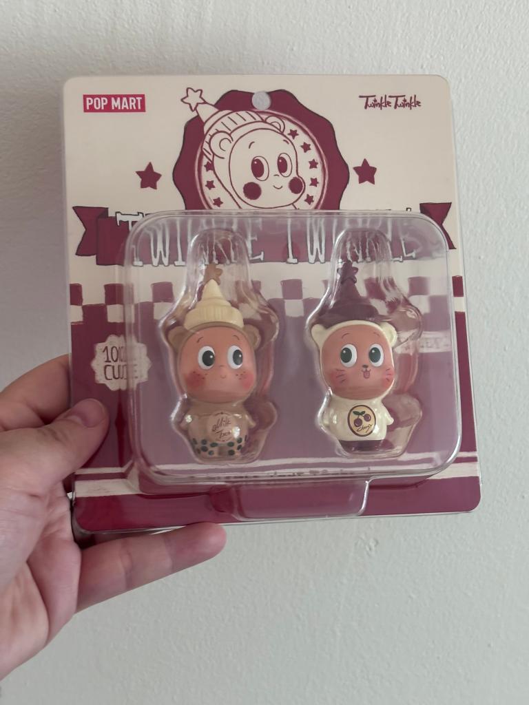 Pop Mart Twinkle Twinkle Pearl Milk Tea & Cherry Iced Tea, Ophalen, Nieuw