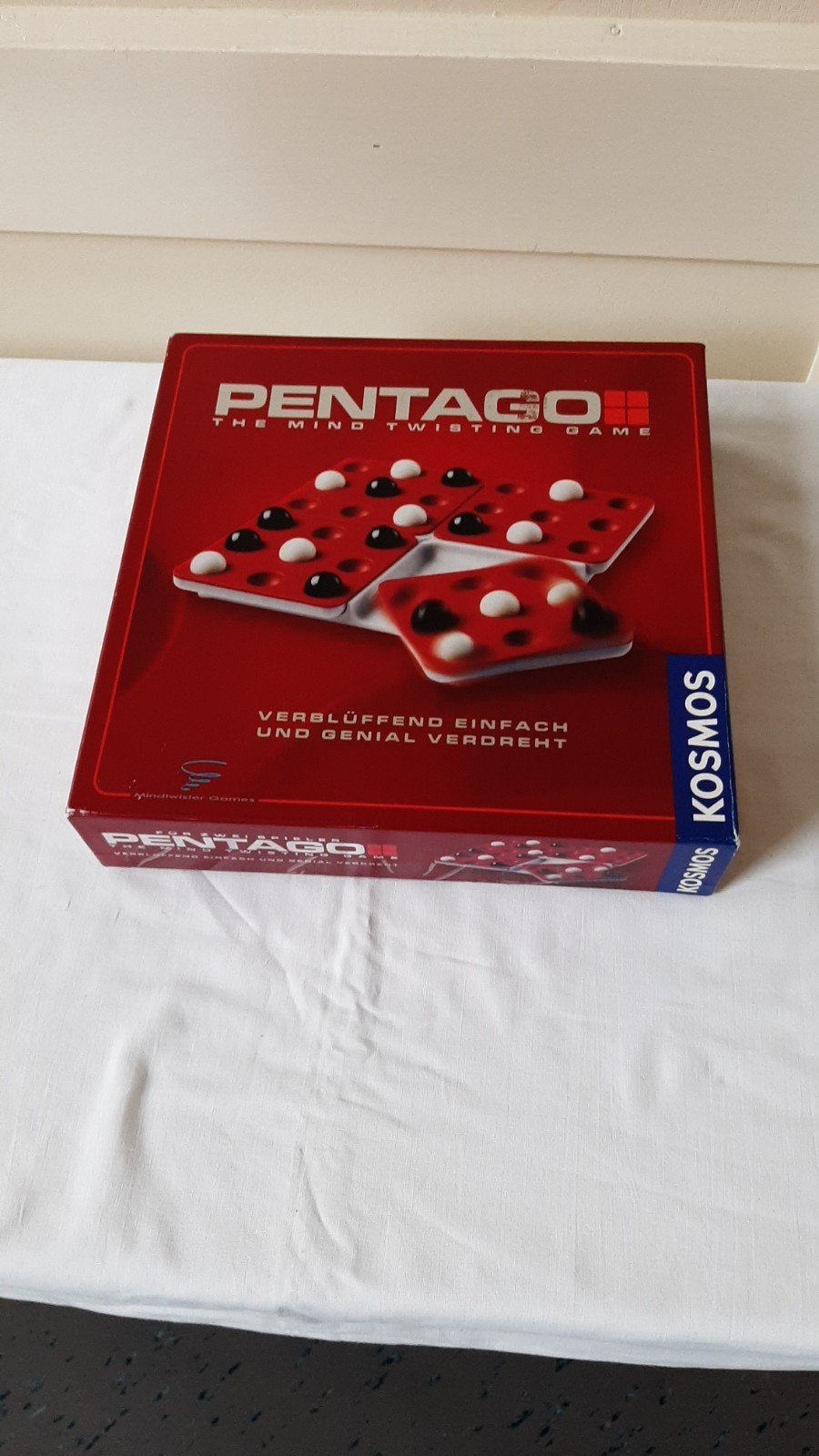 Pentago: The Mind Twisting Game - Strategisch Bordspel, Een of twee spelers, Ophalen of Verzenden, Zo goed als nieuw, Kosmos