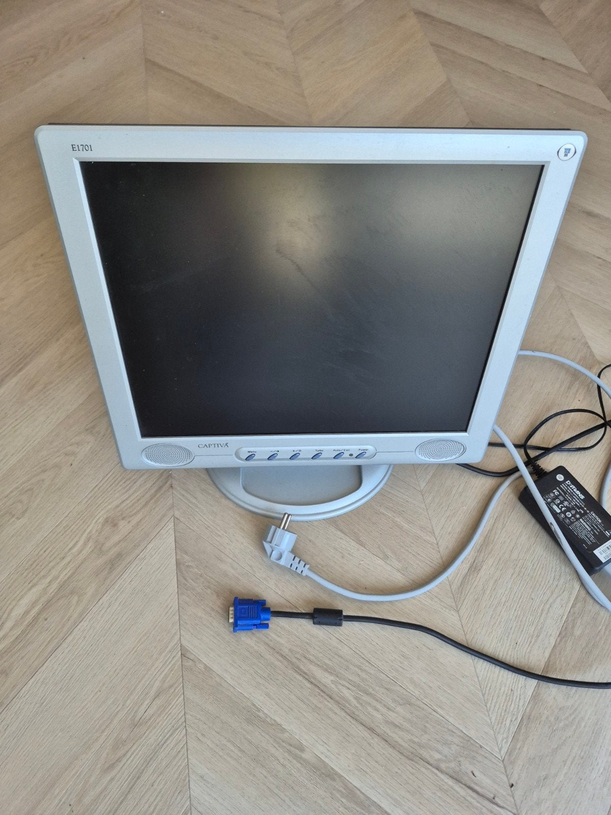 Captiva E1701 Monitor - 17 inch LCD scherm, Computers en Software, Monitoren, Ophalen, Gebruikt, Overige resoluties, Captiva
