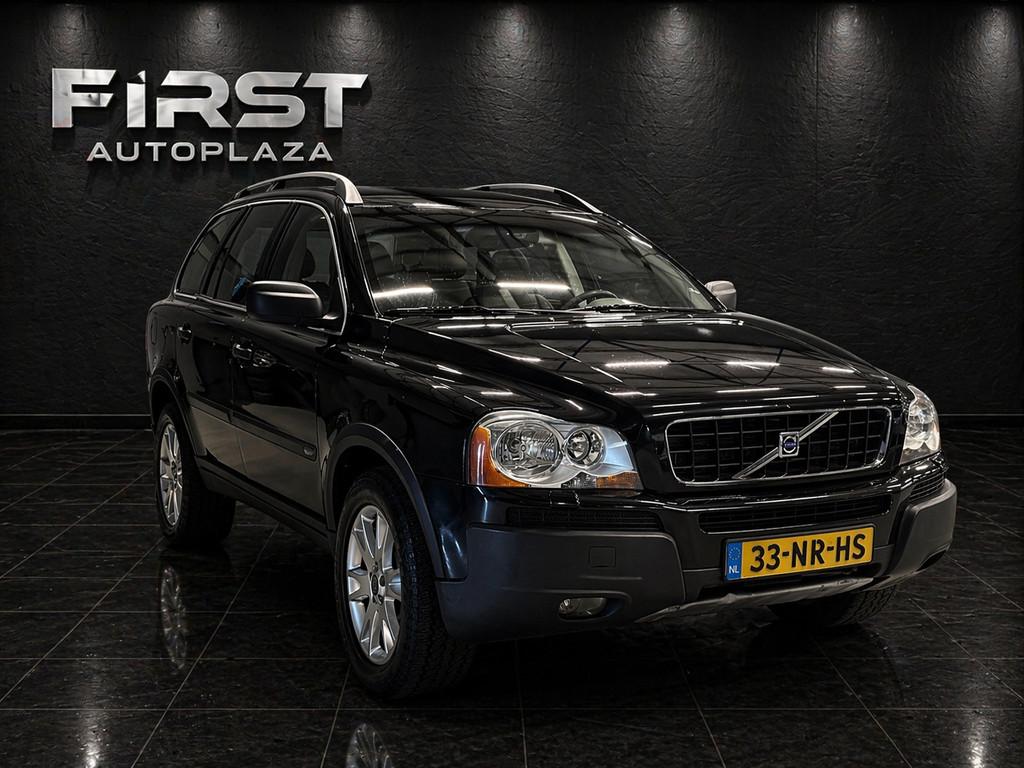 Volvo XC90 2.9 T6 Exclusive 7-PERSOONS NAVI/LEDER/CRUISE/MEM, Gebruikt, Beige, 138 €/maand, 7 stoelen