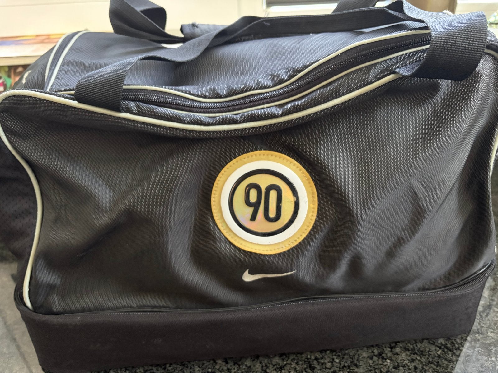 Nike 90 Sport/voetbaltas zwart, Maat XS of kleiner, Ophalen, Gebruikt, Overige typen
