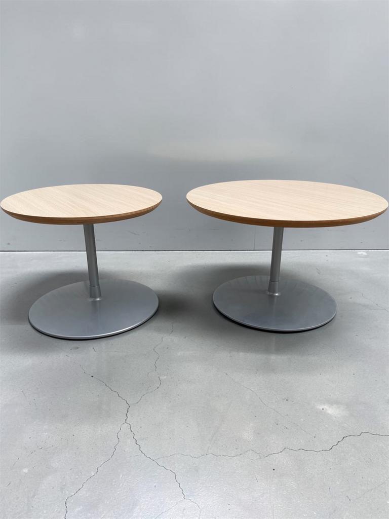 Set artifort circle bijzet tafel’s, Huis en Inrichting, Tafels | Salontafels, 50 tot 100 cm, Rond, Ophalen of Verzenden, Zo goed als nieuw