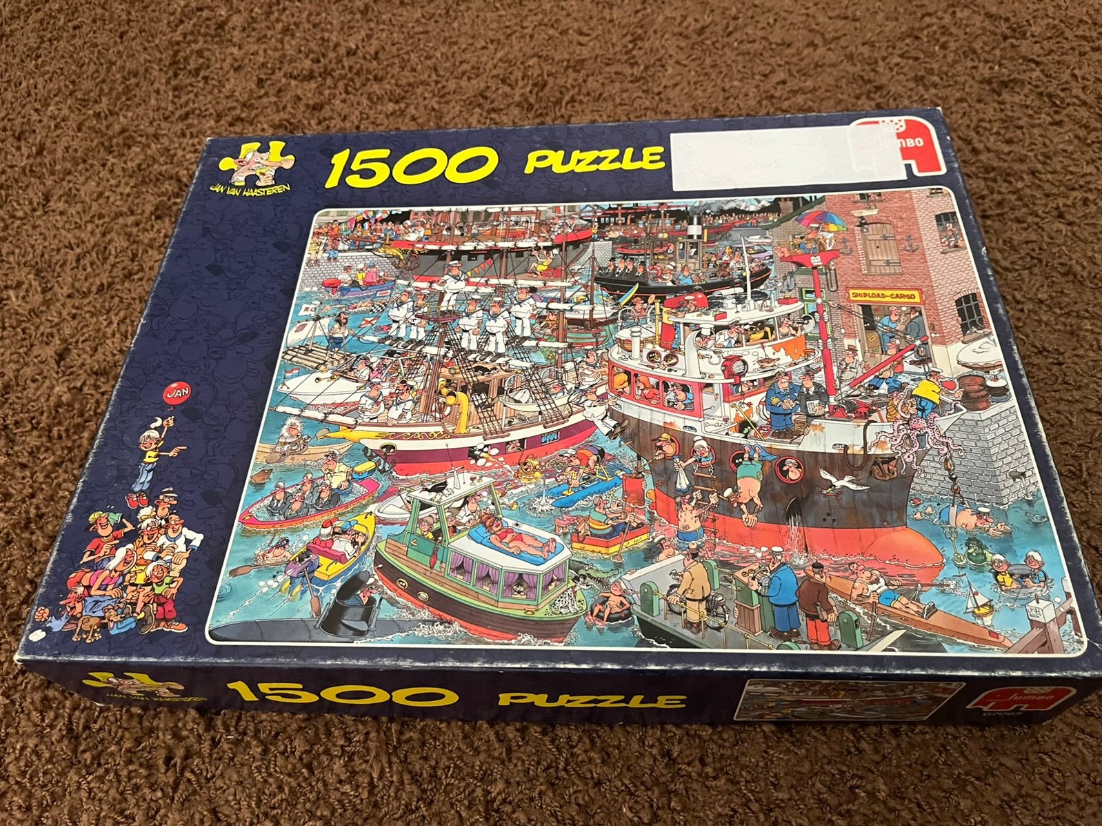 Jan van Haasteren puzzel (de haven), Ophalen of Verzenden, 500 t/m 1500 stukjes, Zo goed als nieuw