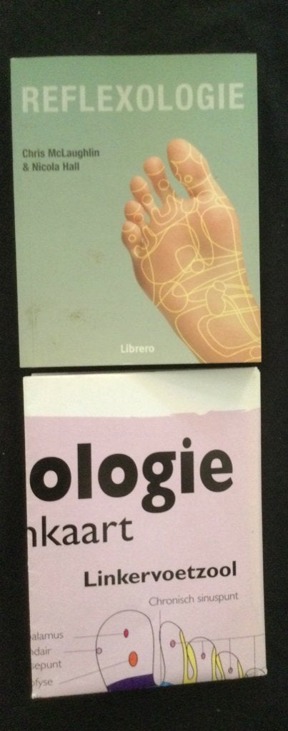 Reflexologie , met grote voetenposter. C. McLaughlin, Ophalen of Verzenden, Zo goed als nieuw, Spiritualiteit algemeen, Overige typen