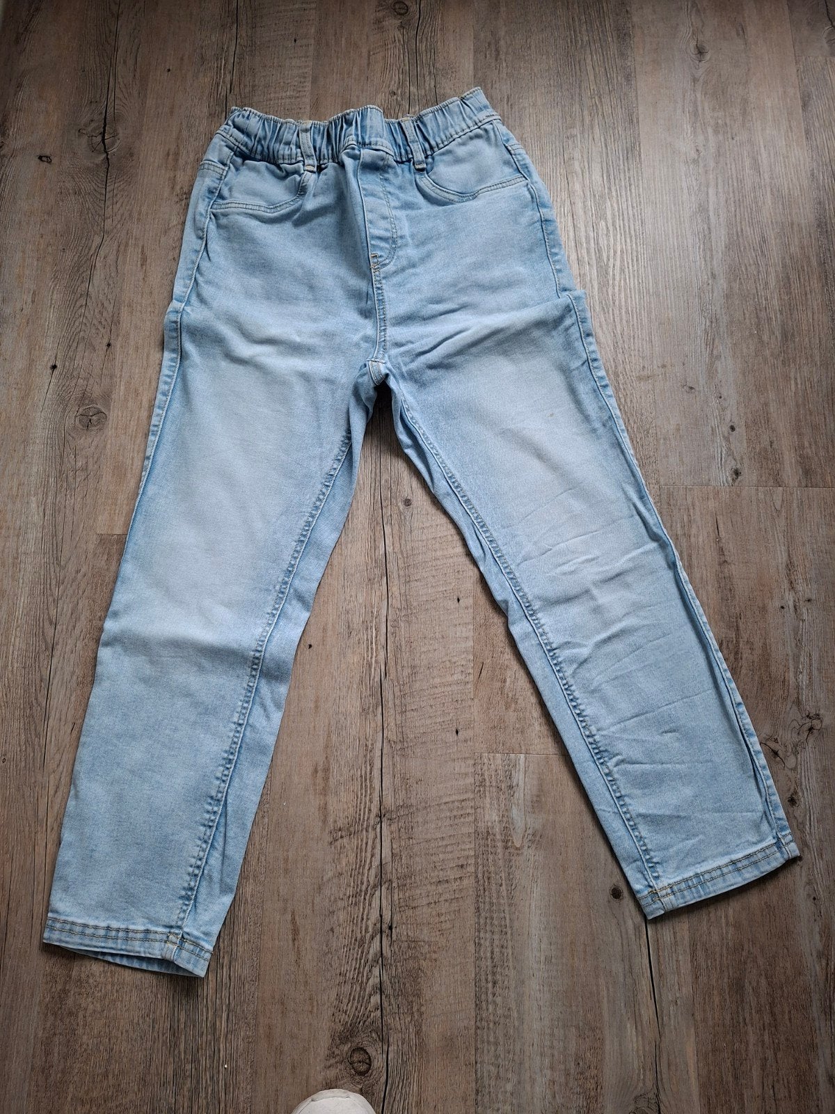 MS mode 7/8 lengte jeans maat 40, Maat 38/40 (M), Blauw, Ophalen of Verzenden, Driekwart