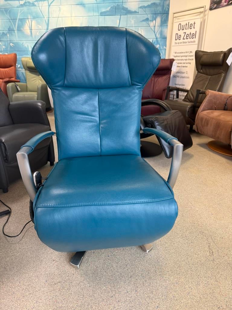 Meubelzorg relaxfauteuil relax stoel, Ophalen of Verzenden, Zo goed als nieuw, Leer, Gratis bezorging regio Utrecht