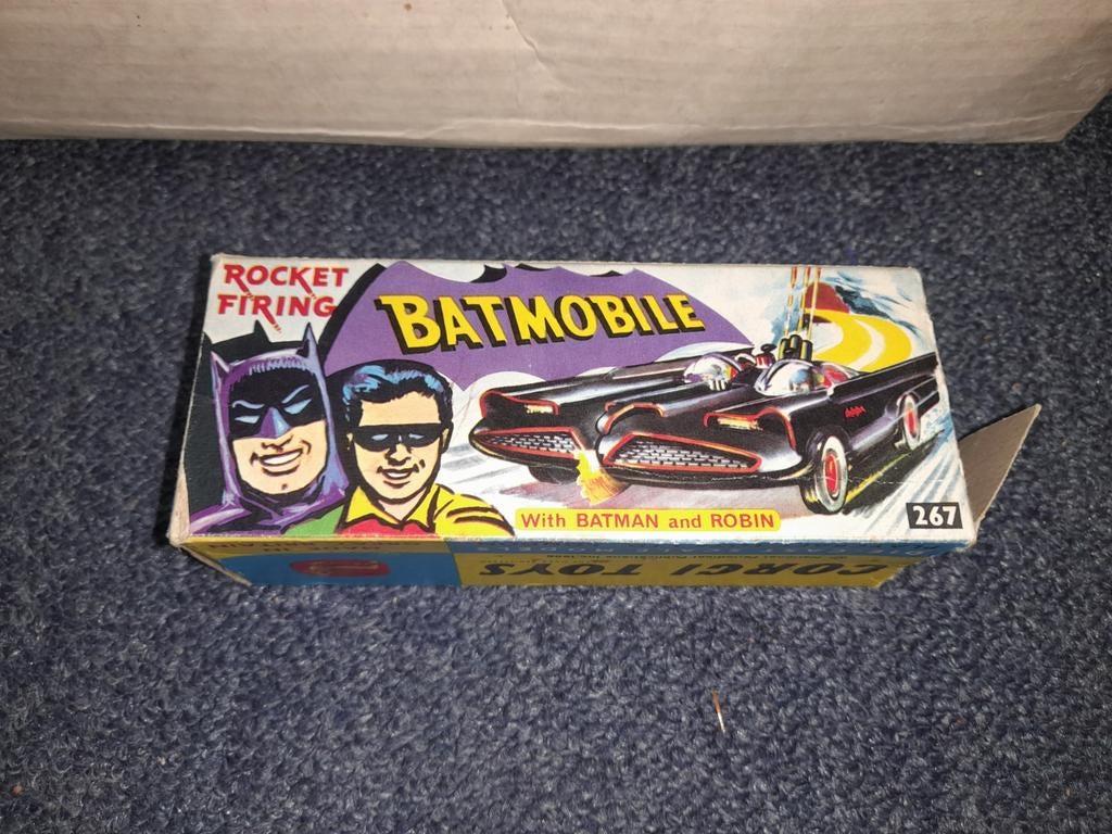 Vintage Corgi Toys Rocket Firing Batmobile, Hobby en Vrije tijd, Ophalen of Verzenden, Gebruikt, Auto, Corgi
