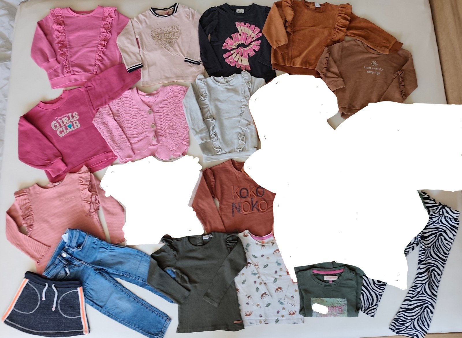 Herfst/Winter kledingpakket Meisje Maat 98/104 - Diverse Me, Ophalen of Verzenden, Gebruikt, Maat 98