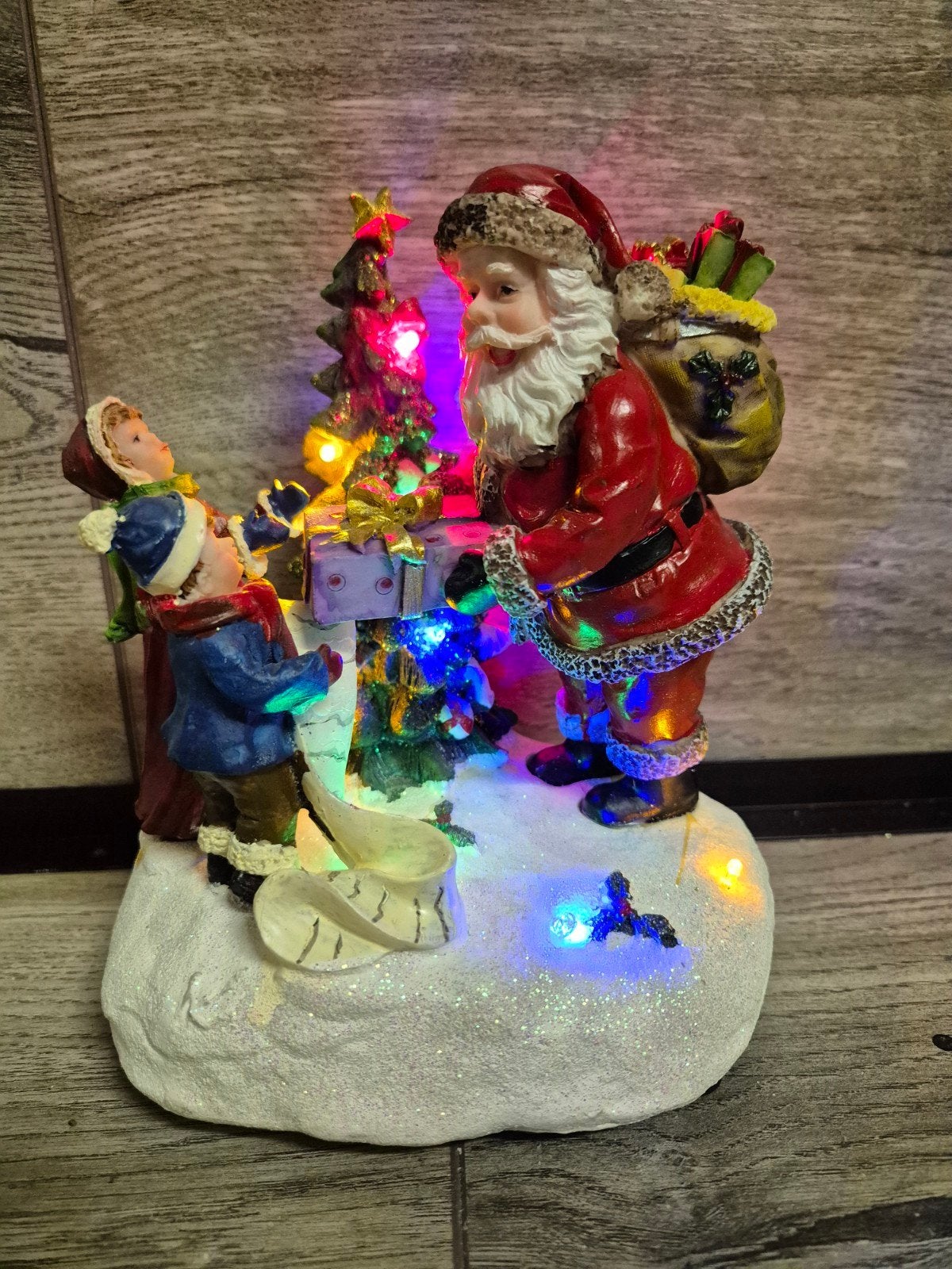 Kerstdorp mooi verlicht item kersthuisjes, Ophalen of Verzenden, Zo goed als nieuw