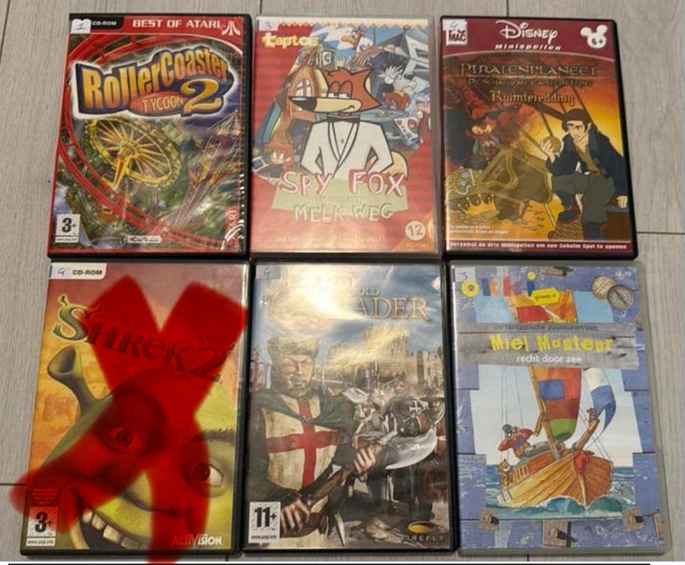 Pc games vanaf €1, 1 speler, Ophalen of Verzenden, Gebruikt, Vanaf 3 jaar