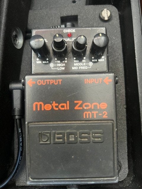 BOSS METAL ZONE pedaal, Muziek en Instrumenten, Ophalen of Verzenden, Gebruikt, Overige typen