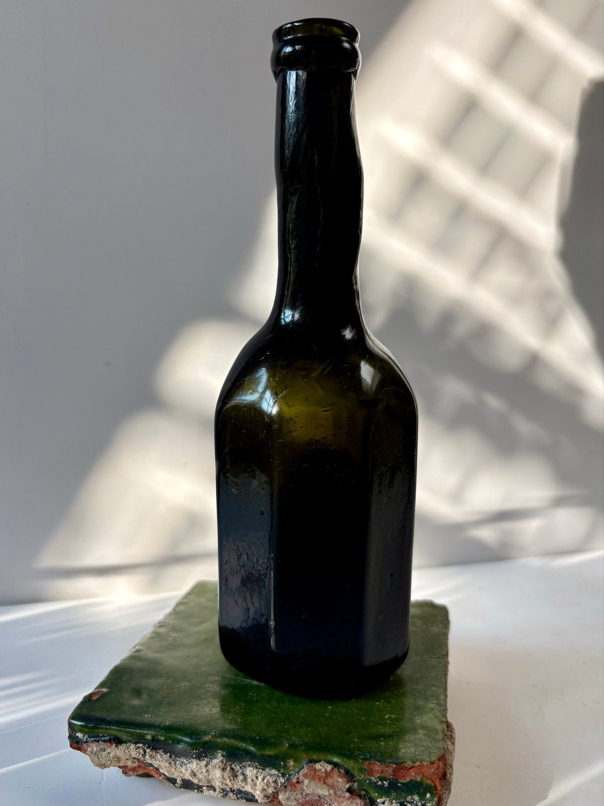 Zeldzame mondgeblazen fles, Ophalen of Verzenden
